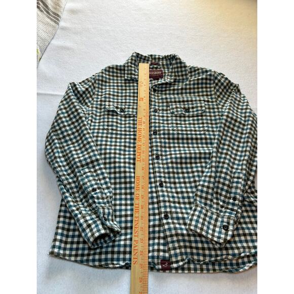 Alesbury Mens Long Sleeve Button Down Shirt Size M Regular Fit - Picture 2 of 7